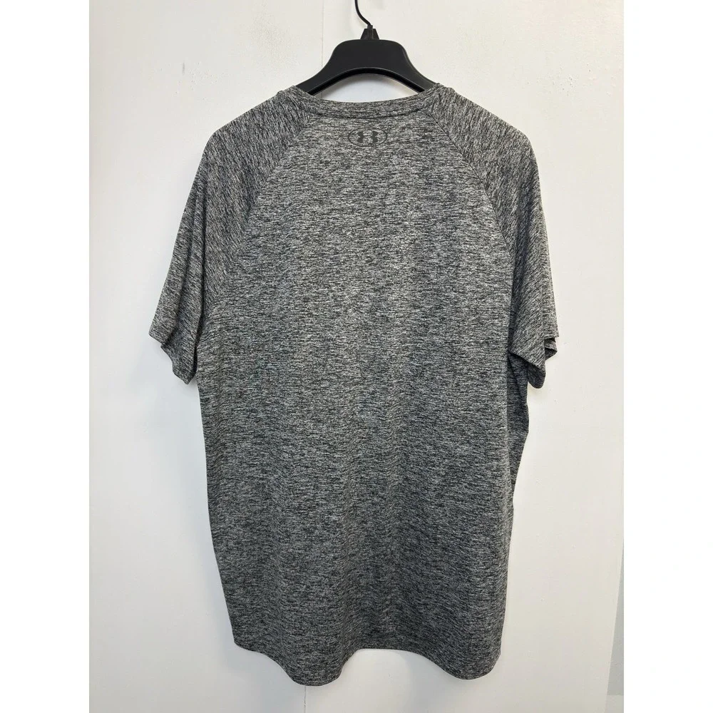 UNDER ARMOUR Men's XL The Tech‎ Tee Short Sleeve Performance Shirt Grey Heather